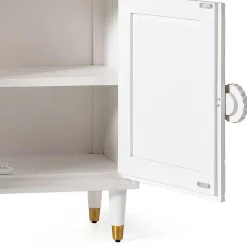 Wohnen Vintage Möbel*Vintage Design Türenkommode aus Mango Massivholz - Triboot