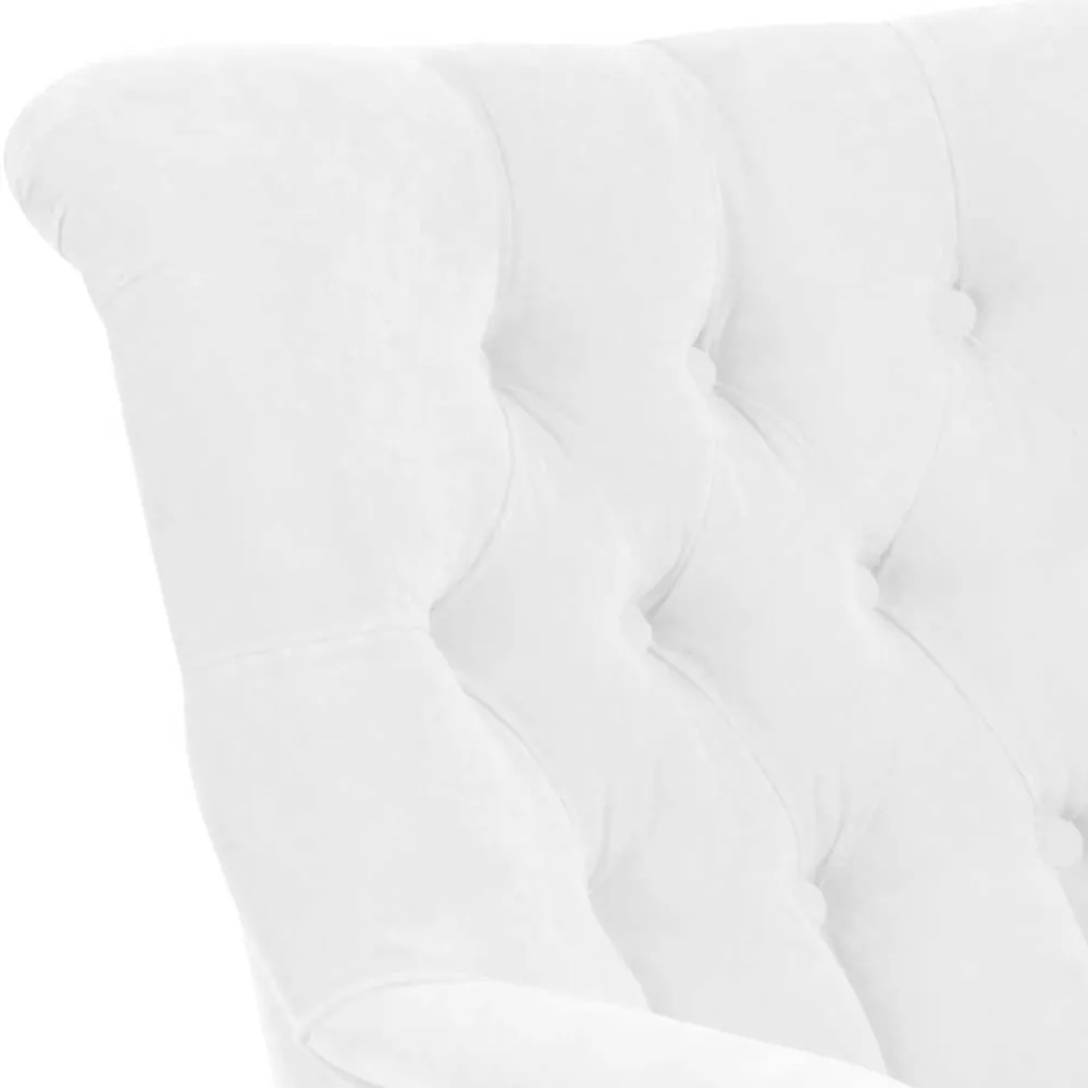 Wohnen Vintage Möbel*Vintage Designsessel in Creme und Buche - Ardit