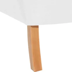 Wohnen Vintage Möbel*Vintage Designsessel in Creme und Buche - Ardit