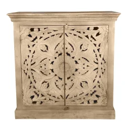 Wohnen Vintage Möbel|Diele Komplett*Vintage Dielenmöbel mit Schnitzereien - Runiasa (fünfteilig)