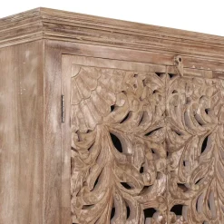 Wohnen Garderoben|Garderoben*Vintage Flurmöbel aus Holz Sandfarben - Runiasa (sechsteilig)