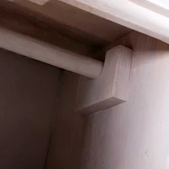 Wohnen Garderoben|Garderoben*Vintage Flurmöbel aus Holz Sandfarben - Runiasa (sechsteilig)