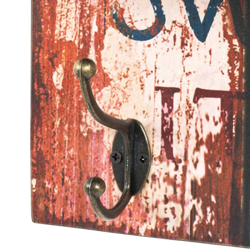 Wohnen Vintage Möbel|Garderoben*Vintage Garderobe Coventry mit Uhr