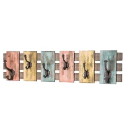 Wohnen Vintage Garderobenleiste Christian aus Tanne massiv