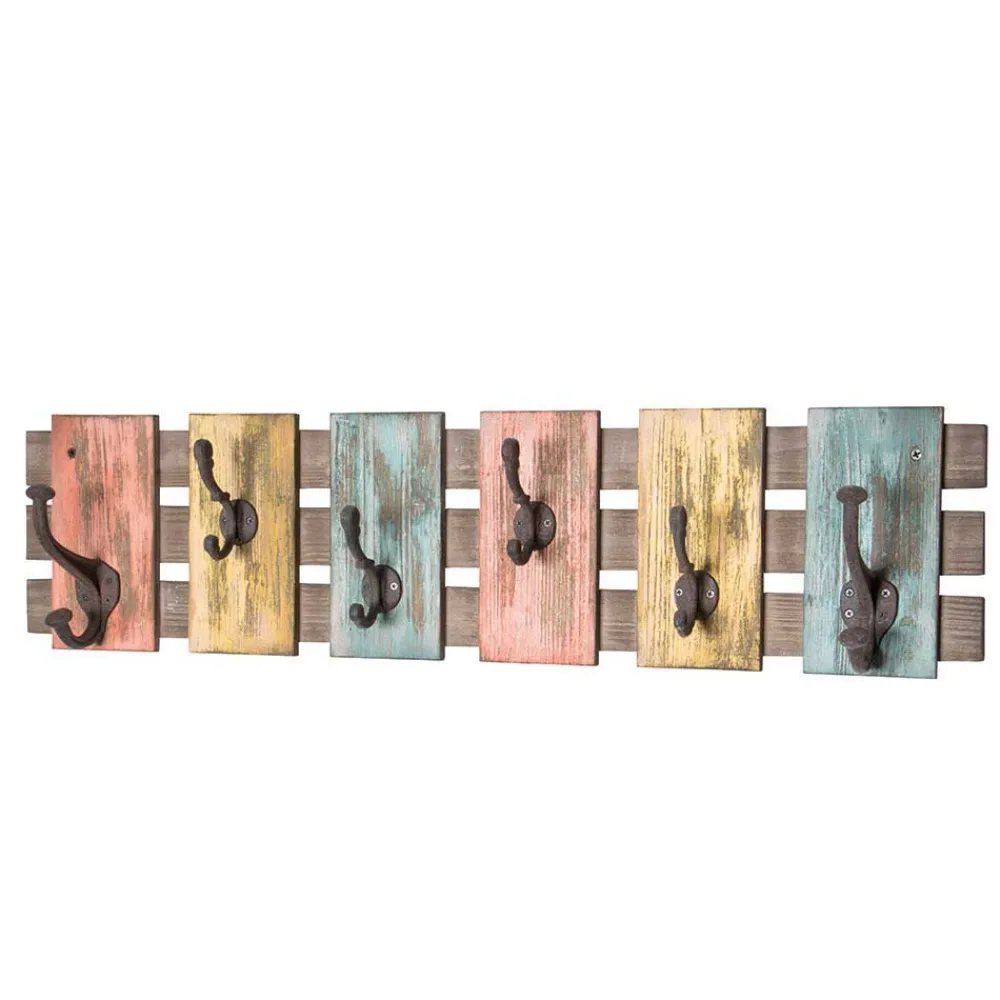 Wohnen Vintage Garderobenleiste Christian aus Tanne massiv