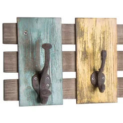 Wohnen Vintage Garderobenleiste Christian aus Tanne massiv