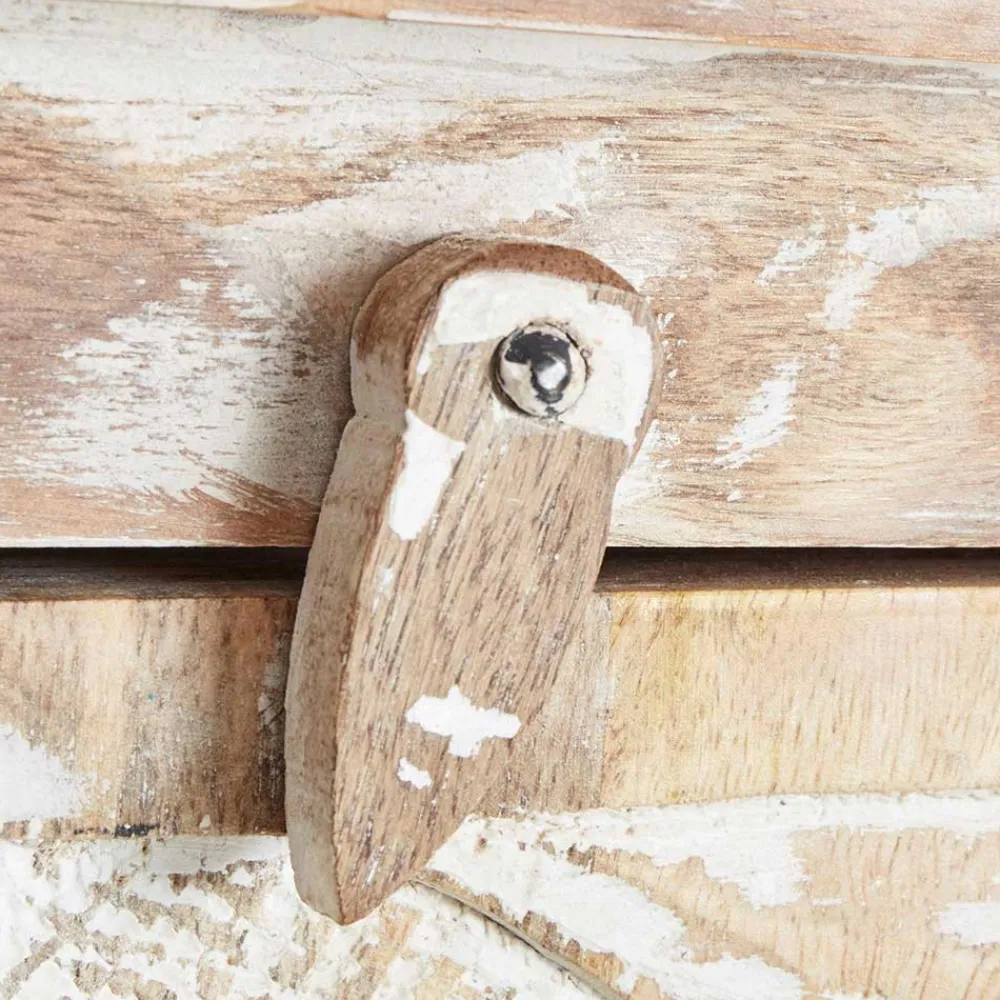 Wohnen Vintage Möbel*Vintage Kommode in Mangobaum White Wash - Jatama