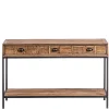 Wohnen Vintage Konsolentisch mit drei Schubladen - Uvolph