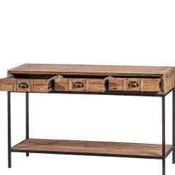 Wohnen Vintage Konsolentisch mit drei Schubladen - Uvolph