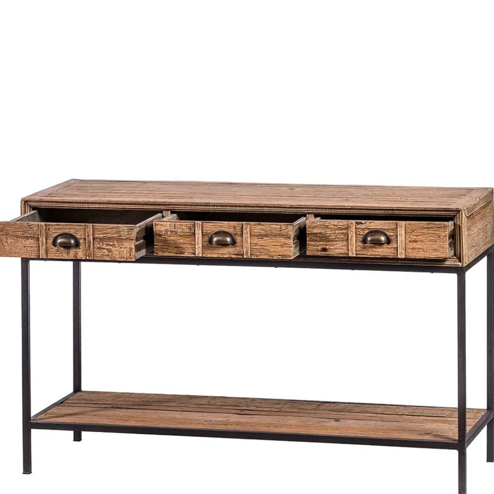 Wohnen Vintage Konsolentisch mit drei Schubladen - Uvolph