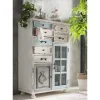 Wohnen Vintage Landhaus Highboard - romantisch - Sacons
