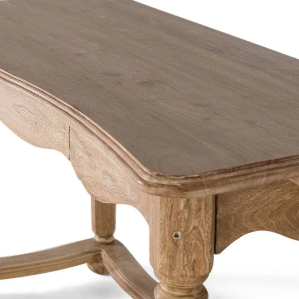 Wohnen Vintage Landhaus Schreibtisch aus Akazieholz - Lalinges