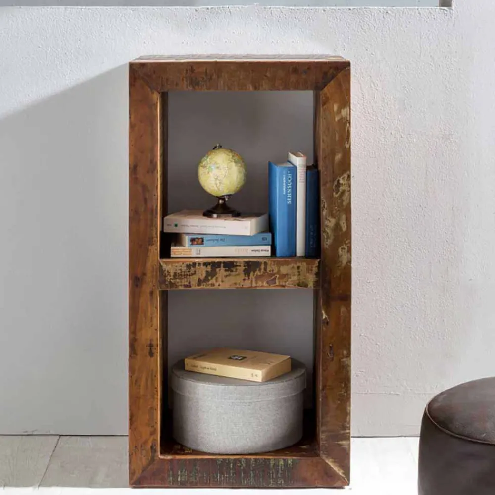 Wohnen Shabby Chic Möbel*Vintage Standregal Dencig mit zwei Fächern