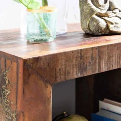 Wohnen Shabby Chic Möbel*Vintage Standregal Dencig mit zwei Fächern