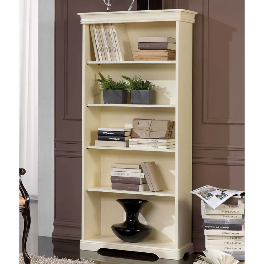 Wohnen Vintage Style Regal in Weiß - Zarinas