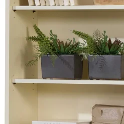 Wohnen Vintage Style Regal in Weiß - Zarinas