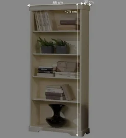 Wohnen Vintage Style Regal in Weiß - Zarinas