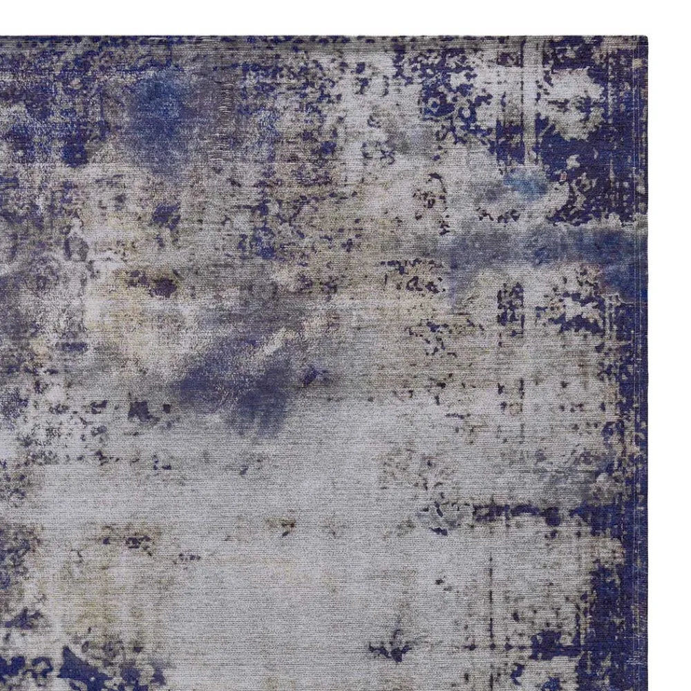 Wohnen Vintage Möbel*Vintage Teppich mit verwaschenem Orientmotiv - Kusmana