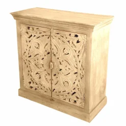 Wohnen Orientalische Möbel|Vintage Möbel*Vintage Türen Kommode mit floralem Ornament - Runiasa