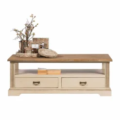 Wohnen Vintage-Lowboard Helsing aus Massivholz