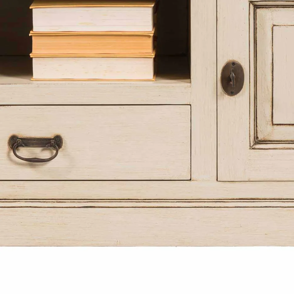 Wohnen Vintage Möbel*Vintage-TV-Lowboard Helsing im Landhausstil