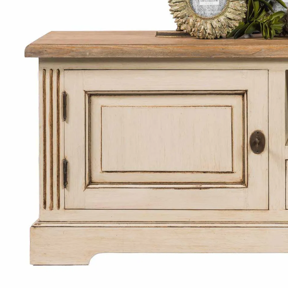 Wohnen Vintage Möbel*Vintage-TV-Lowboard Helsing im Landhausstil