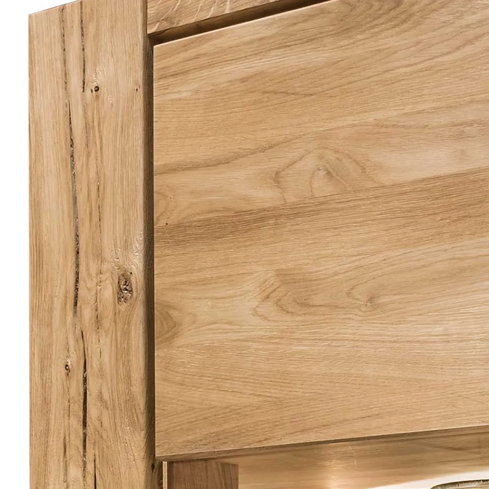 Wohnen Esszimmer-Vitrinen|Vitrinen*Vitrine aus Wildeiche geölt - Slaraduva