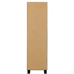 Wohnen Esszimmer-Vitrinen*Vitrine in Schwarz & Walnuss Optik - Rabad