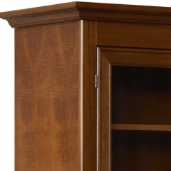 Wohnen Vitrinen|Wohnzimmer-Vitrinen*Vitrine in Walnuss Braun - Istefanio