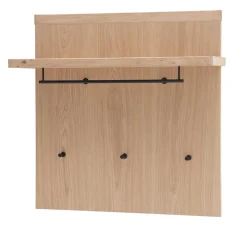 Wohnen Garderoben|Garderoben*Wand Hängegarderobe in Eiche Bianco - Arkadiuz