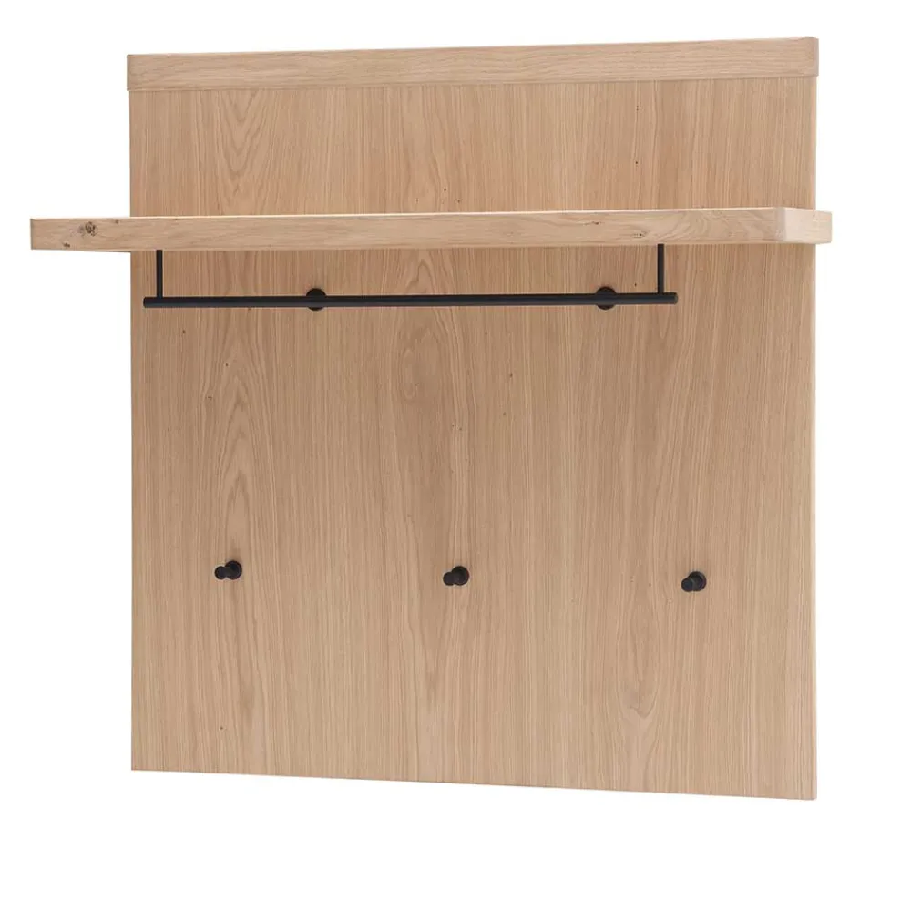 Wohnen Garderoben|Garderoben*Wand Hängegarderobe in Eiche Bianco - Arkadiuz