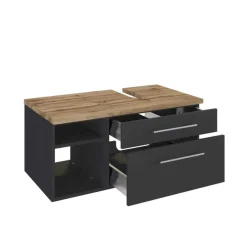 Wohnen Wand Waschbecken Unterschrank 90x41 cm - Estregos