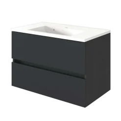 Wohnen Wand Waschplatz mit 2 Schubladen - Cathyl