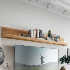 Wohnen Wandboard aus geöltem Wildeiche Massivholz - Loitons