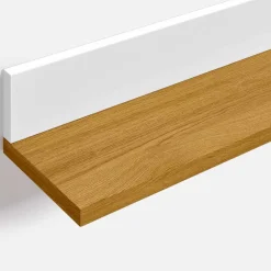 Wohnen Wandboard in Eiche Furnier & Weiß - Elastian