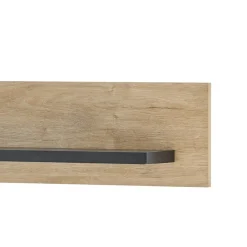 Wohnen Wandboard in Eiche Gold Holzoptik - Hengas