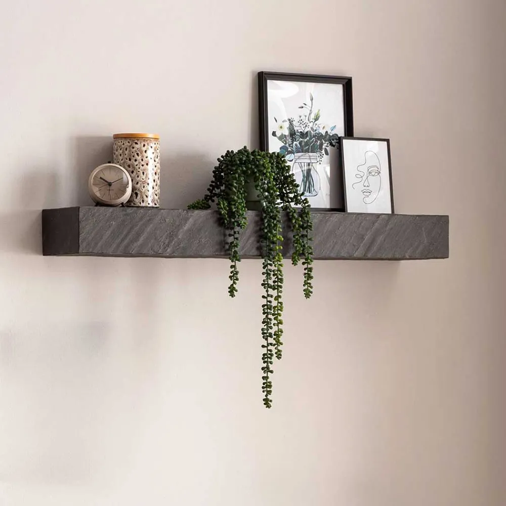 Wohnen Wandboard in Steinoptik in rechteckiger Form - Tokiona