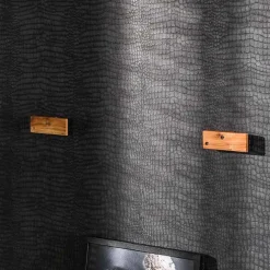 Wohnen Loft Möbel|Industrial Möbel*Wandboard mit Baumkante aus Akazie - Casaniano