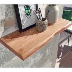 Wohnen Wandboard mit Naturkante in 6 Breiten - Elmin