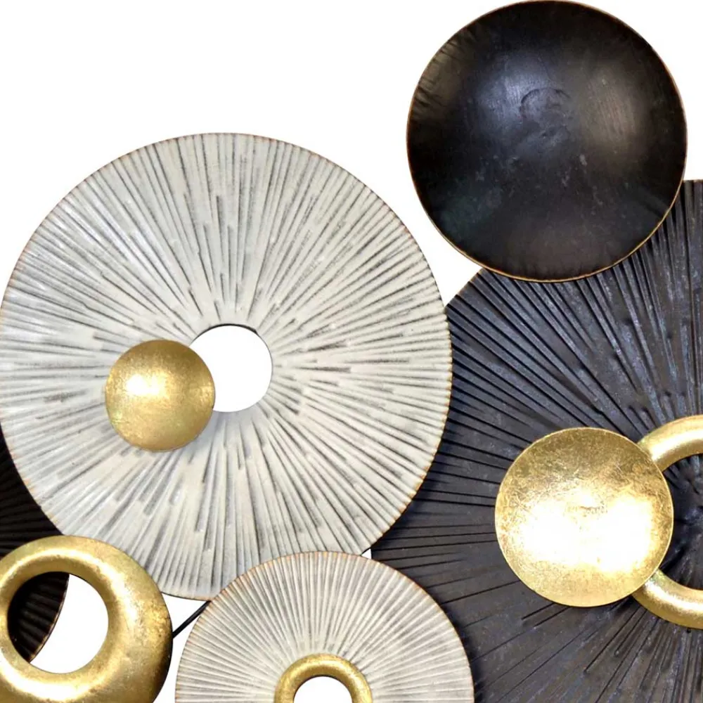 Wohnen Wanddekoration mit kreisförmigen Objekten - Skiatos