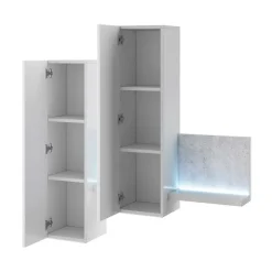 Wohnen Wandelement mit LED Beleuchtung - Venatio