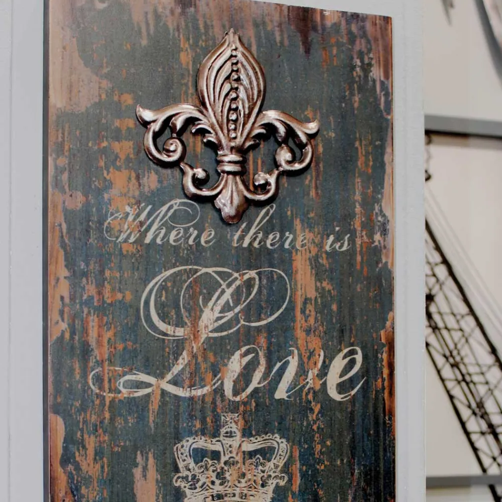 Wohnen Vintage Möbel*Wandgarderobe Dorisa im Vintage Look