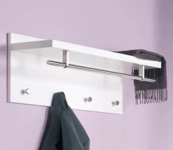 Wohnen Wandgarderobe Gestina in Weiß