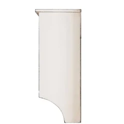 Wohnen Wandgarderobe Ginnos in Weiß Braun