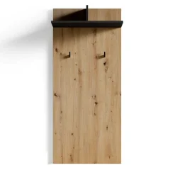 Wohnen Wandgarderobe in Wildeiche Optik - Noele