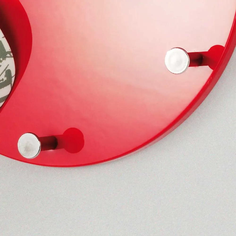 Wohnen Bürogarderoben|Garderoben*Wandgarderobe Madita in Rot Hochglanz