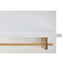 Wohnen Skandinavische Möbel|Garderoben*Wandgarderobe mit Ablageboden & Holzstange - Catia