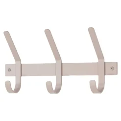 Wohnen Wandgarderobe mit drei Doppelhaken - Contrage