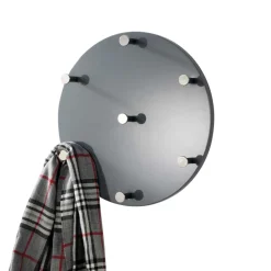 Wohnen Garderoben|Garderoben*Wandgarderobe Romina in Grau Hochglanz