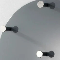 Wohnen Garderoben|Garderoben*Wandgarderobe Romina in Grau Hochglanz